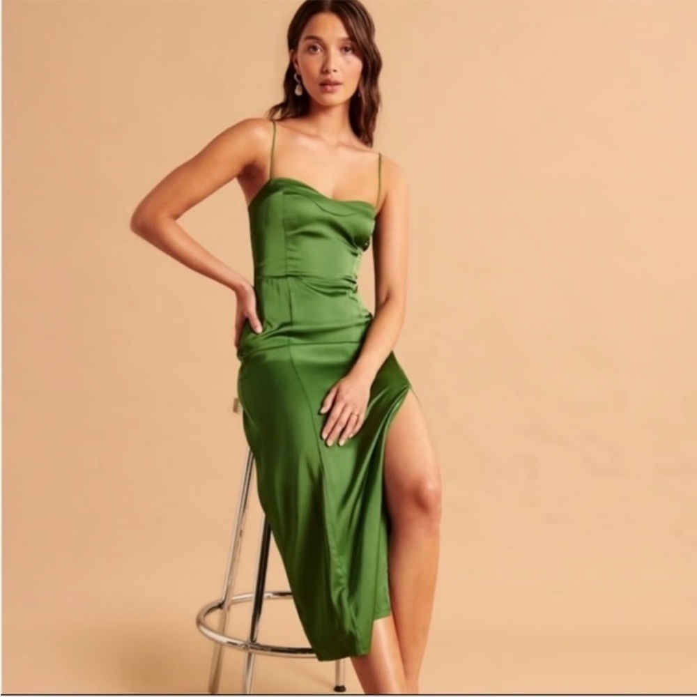 Abercrombie & Fitch Camille Midi Dress